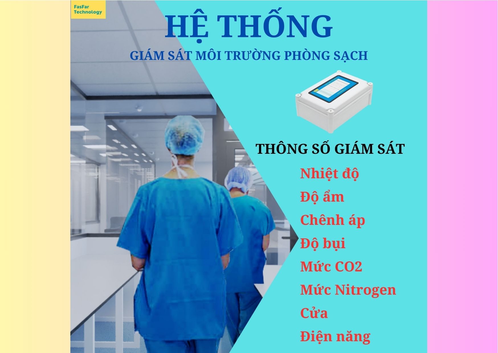 HỆ THỐNG GIÁM SÁT MÔI TRƯỜNG PHÒNG SẠCH